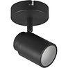 HLW LED LED Wall Spotlight Trion Artion - Matte Black, GU10 Fitting, Waterproof IP44
