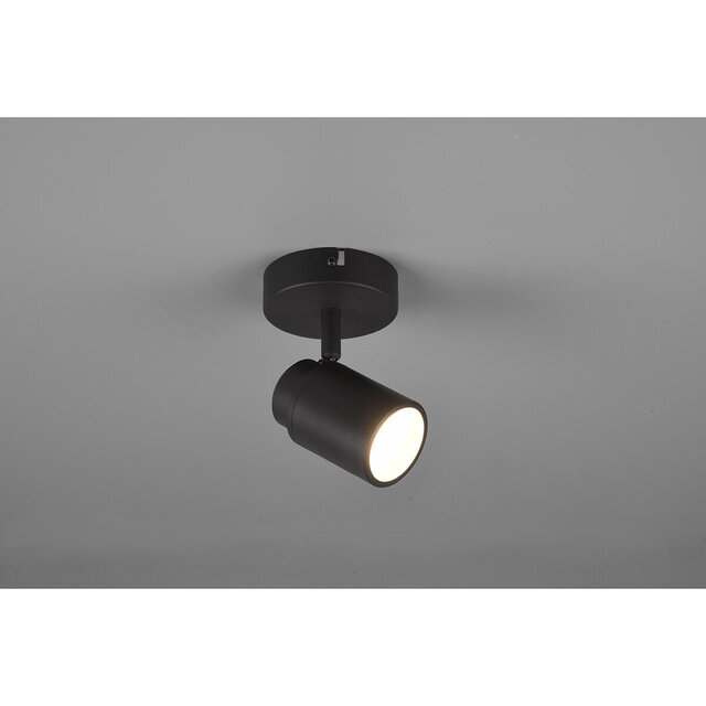 HLW LED LED Wall Spotlight Trion Artion - Matte Black, GU10 Fitting, Waterproof IP44