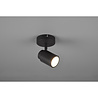 HLW LED LED Wall Spotlight Trion Artion - Matte Black, GU10 Fitting, Waterproof IP44