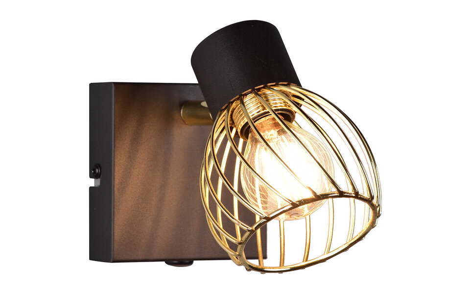 HLW LED LED Wall Spotlight Black-Gold - Elegant LED Lamp, Floor Lamp and Spotlight HLW LED LED Wall Spotlight Black-Gold - Elegant LED Lamp, Floor Lamp and Spotlight