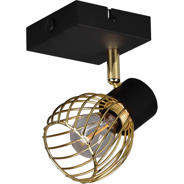 HLW LED LED Wall Spotlight Black-Gold - Elegant LED Lamp, Floor Lamp and Spotlight HLW LED LED Wall Spotlight Black-Gold - Elegant LED Lamp, Floor Lamp and Spotlight