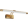 HLW LED Adjustable LED Floor Lamp Gold - 8W LED, Cool White 6000K, Sleek & Energy Efficient
