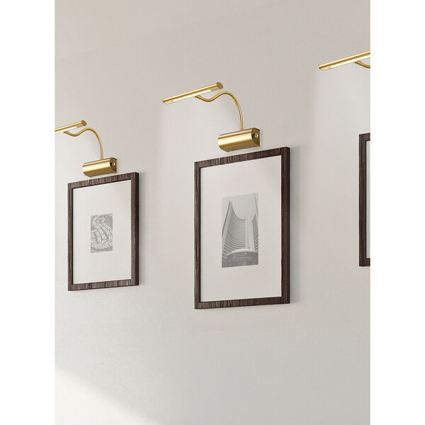 HLW LED Dimbare LED Vloerlamp & Wandlamp – Warm Wit 2700K–3000K, Mat Goud, 4W LED HLW LED Dimbare LED Vloerlamp & Wandlamp – Warm Wit 2700K–3000K, Mat Goud, 4W LED