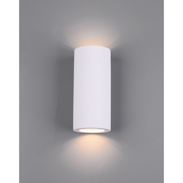 HLW LED LED Wall Lamp Trion Zaza - Matte White Floor Lamp with GU10 Fitting and Up & Down Light