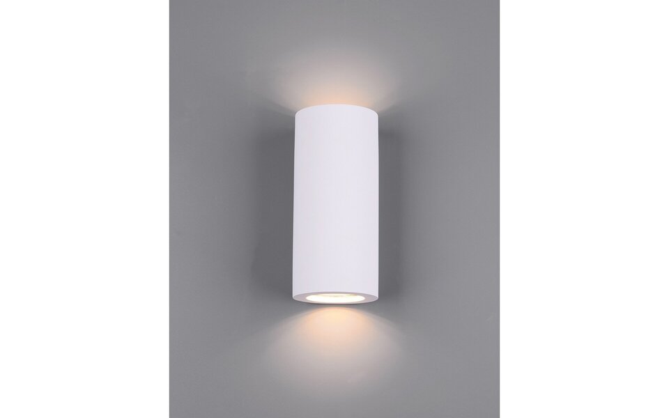 HLW LED LED Wall Lamp Trion Zaza - Matte White Floor Lamp with GU10 Fitting and Up & Down Light
