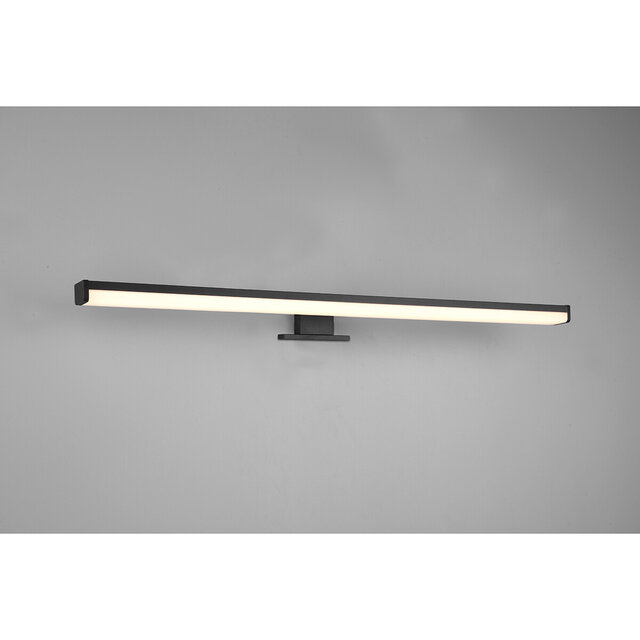 HLW LED Waterproof LED Floor Lamp with Fabric Shade - Black & White Floor Lamp, Warm White 2700K–3000K, 11W LED