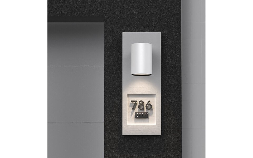 HLW LED LED Wall Lamp Brinton Victa 9W - IP65 Waterproof, Adjustable Light Color, White Floor Lamp & LED Indoor Wall Lamp HLW LED LED Wall Lamp Brinton Victa 9W - IP65 Waterproof, Adjustable Light Color, White Floor Lamp & LED Indoor Wall Lamp