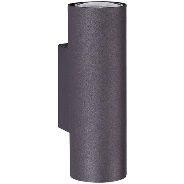 HLW LED LED Wandlamp Trion Mary Up & Down - Mat Zwart Aluminium met GU10 Fitting HLW LED LED Wandlamp Trion Mary Up & Down - Mat Zwart Aluminium met GU10 Fitting