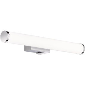 LED wandlamp | 4W | 3000K | IP44 | Chroom | Met schakelaar LED wandlamp | 4W | 3000K | IP44 | Chroom | Met schakelaar