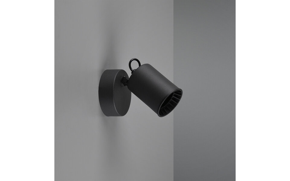 HLW LED LED Wall Spotlight Trion Pirlo - Matte Black LED Floor Lamp with GU10 Fitting HLW LED LED Wall Spotlight Trion Pirlo - Matte Black LED Floor Lamp with GU10 Fitting