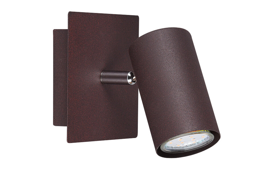 HLW LED LED Wall Spotlight Rust Color - GU10 Fitting | Aluminum LED Floor Lamp & Spotlight