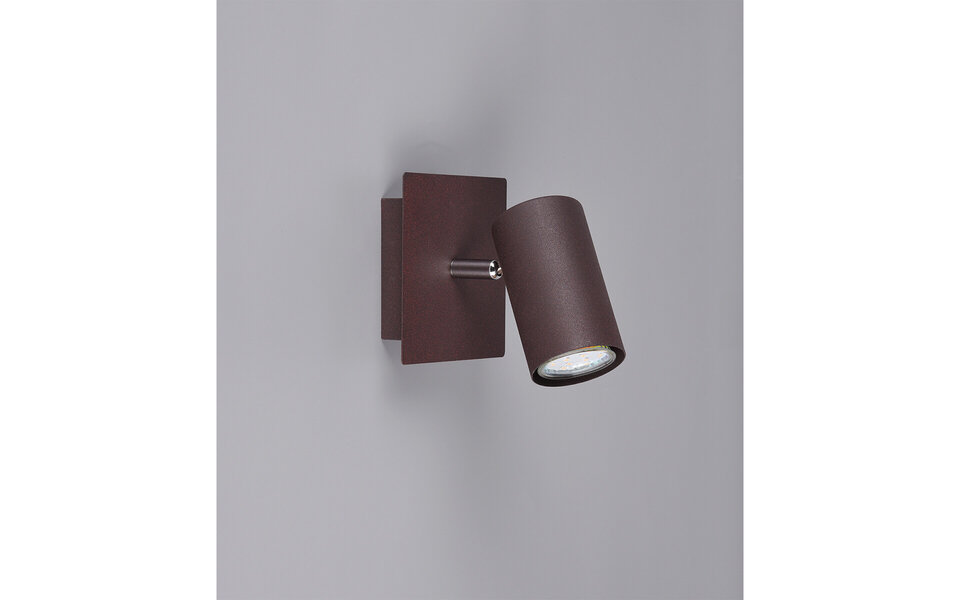 HLW LED LED Wandspot Roestkleur - GU10 Fitting | Aluminium LED Vloerlamp & Spot