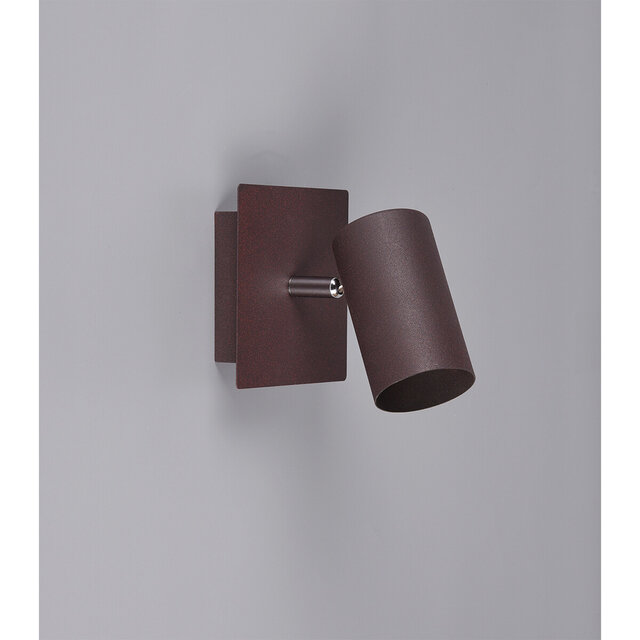 HLW LED LED Wall Spotlight Rust Color - GU10 Fitting | Aluminum LED Floor Lamp & Spotlight