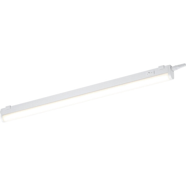 HLW LED Moderne LED Vloerlamp 7W met Stoffen Kap, Warm Wit 2700K–3000K en Verstelbare Beam Angle