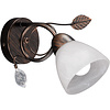 LED wandlamp | 40W | Antiek roest | E14 | Aluminium | Rond LED wandlamp | 40W | Antiek roest | E14 | Aluminium | Rond