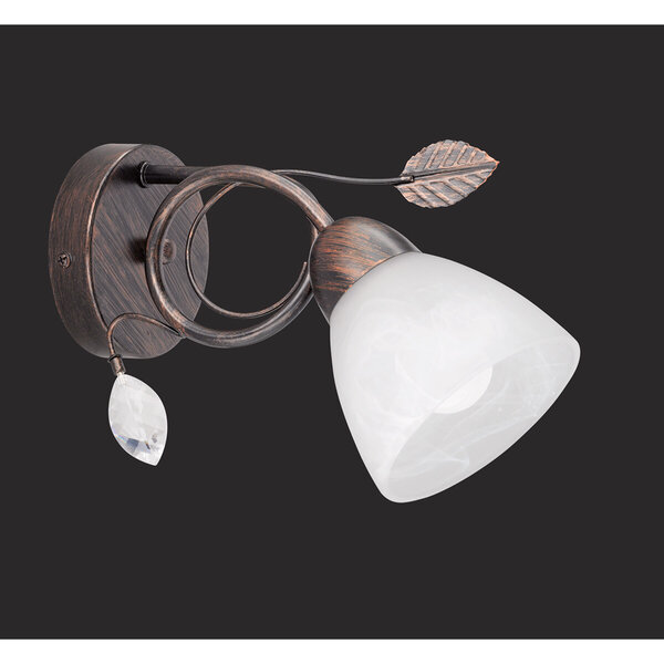 HLW LED LED Wandlamp Trion Trada - Antiek Roestkleur, E14 Fitting & Aluminium HLW LED LED Wandlamp Trion Trada - Antiek Roestkleur, E14 Fitting & Aluminium