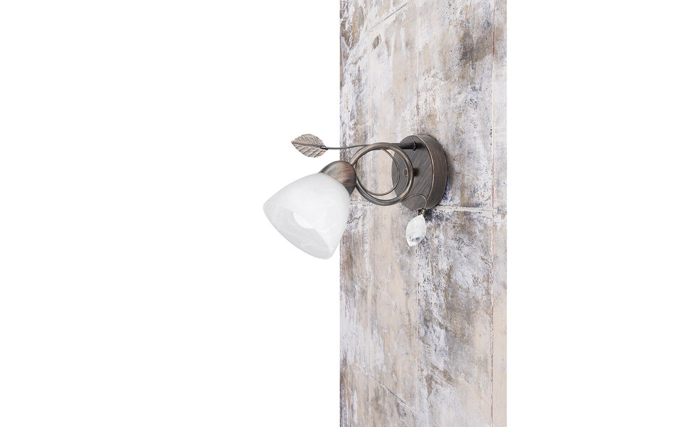 HLW LED LED Wandlamp Trion Trada - Antiek Roestkleur, E14 Fitting & Aluminium HLW LED LED Wandlamp Trion Trada - Antiek Roestkleur, E14 Fitting & Aluminium