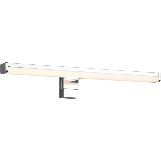 LED wandlamp | 7,4W | 3000K | 900 lm | IP44 | Chroom Verlichting per ruimte LED wandlamp | 7,4W | 3000K | 900 lm | IP44 | Chroom Verlichting per ruimte