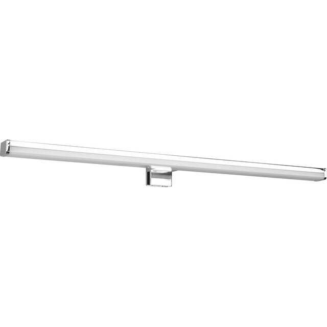 HLW LED LED Spiegelverlichting 11W Warm Wit 3000K Spatwaterdicht IP44 met Glans Chroom