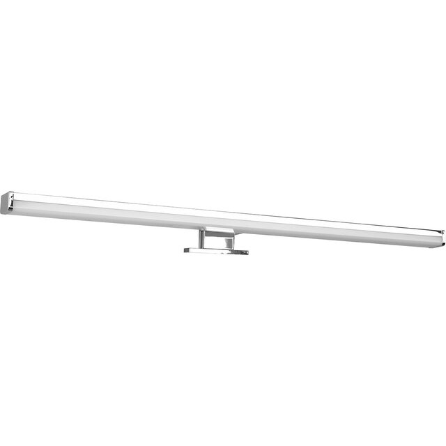 HLW LED LED Spiegelverlichting 11W Warm Wit 3000K Spatwaterdicht IP44 met Glans Chroom