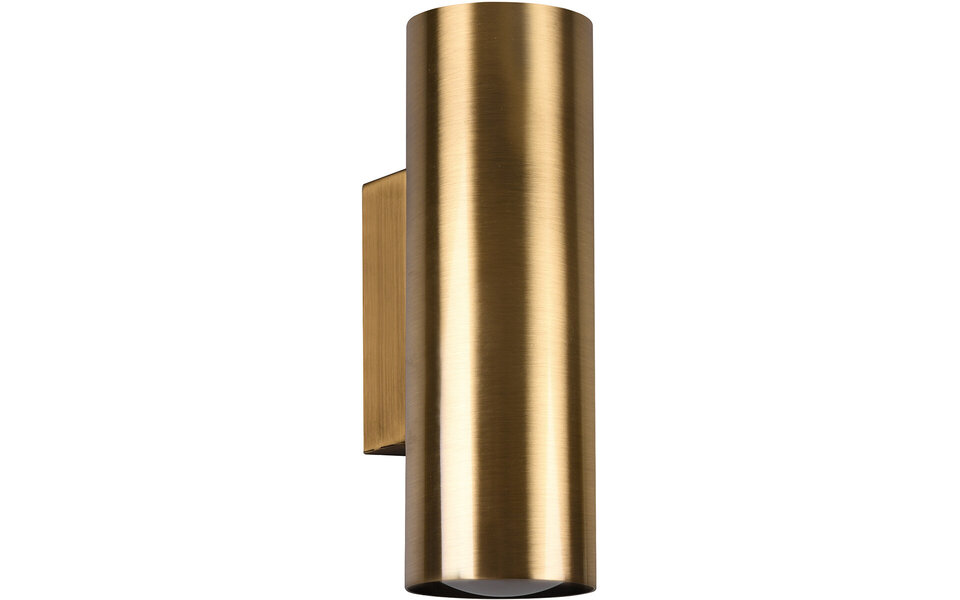 HLW LED LED Wall Lamp Matte Gold with GU10 Fitting - Up & Down Lighting | Trion Milona HLW LED LED Wall Lamp Matte Gold with GU10 Fitting - Up & Down Lighting | Trion Milona
