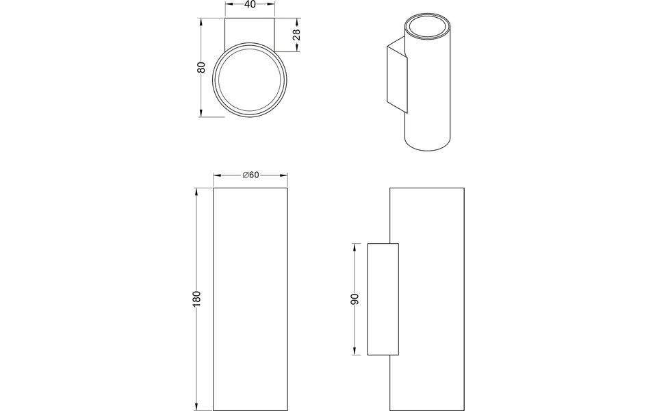 HLW LED LED Wandlamp Mat Goud met GU10 Fitting - Up & Down Verlichting | Trion Milona HLW LED LED Wandlamp Mat Goud met GU10 Fitting - Up & Down Verlichting | Trion Milona
