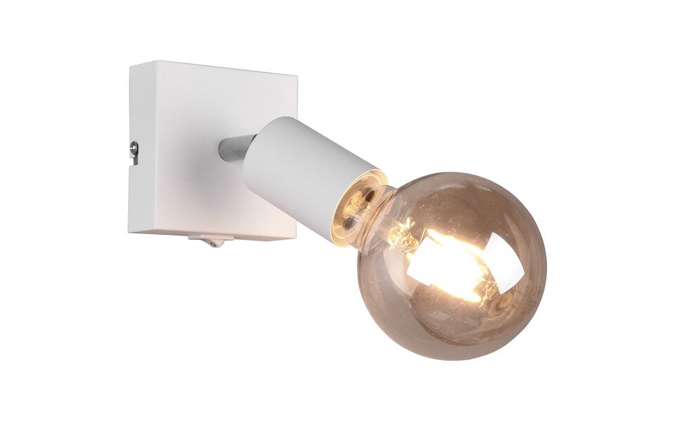 HLW LED Moderne LED Wandspot Trion Zuncka - Mat Wit Aluminium, E27 Fitting, Ideaal als LED Spot en Witte Vloerlamp HLW LED Moderne LED Wandspot Trion Zuncka - Mat Wit Aluminium, E27 Fitting, Ideaal als LED Spot en Witte Vloerlamp