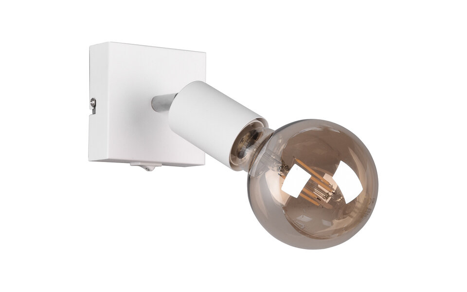 HLW LED Modern LED Wall Spotlight Trion Zuncka - Matte White Aluminum, E27 Fitting, Ideal as LED Spotlight and White Floor Lamp HLW LED Modern LED Wall Spotlight Trion Zuncka - Matte White Aluminum, E27 Fitting, Ideal as LED Spotlight and White Floor Lamp