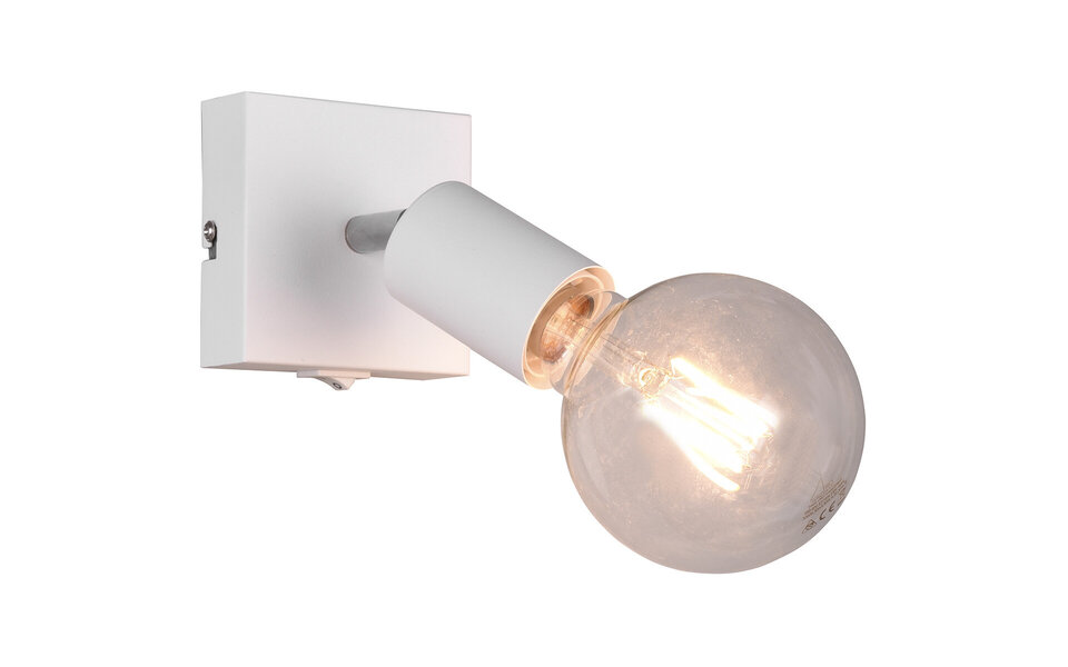 HLW LED Modern LED Wall Spotlight Trion Zuncka - Matte White Aluminum, E27 Fitting, Ideal as LED Spotlight and White Floor Lamp HLW LED Modern LED Wall Spotlight Trion Zuncka - Matte White Aluminum, E27 Fitting, Ideal as LED Spotlight and White Floor Lamp