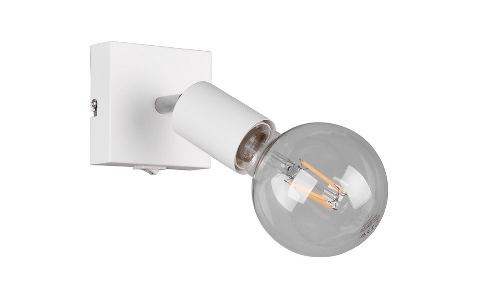 HLW LED Modern LED Wall Spotlight Trion Zuncka - Matte White Aluminum, E27 Fitting, Ideal as LED Spotlight and White Floor Lamp HLW LED Modern LED Wall Spotlight Trion Zuncka - Matte White Aluminum, E27 Fitting, Ideal as LED Spotlight and White Floor Lamp