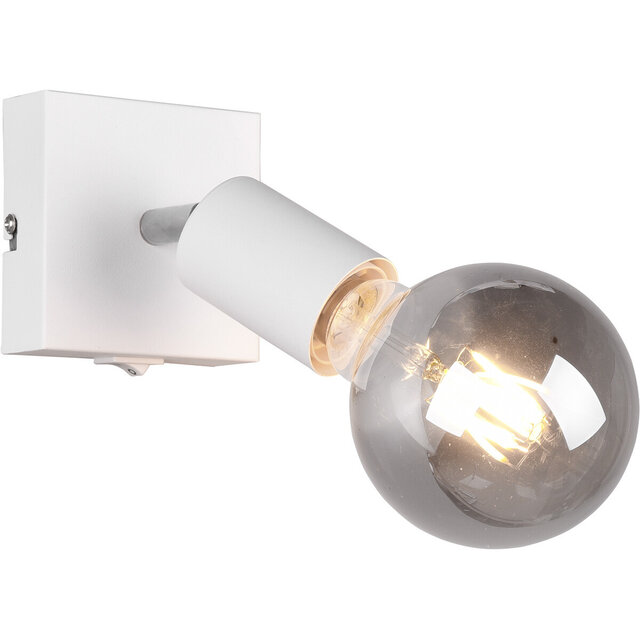 HLW LED Modern LED Wall Spotlight Trion Zuncka - Matte White Aluminum, E27 Fitting, Ideal as LED Spotlight and White Floor Lamp HLW LED Modern LED Wall Spotlight Trion Zuncka - Matte White Aluminum, E27 Fitting, Ideal as LED Spotlight and White Floor Lamp