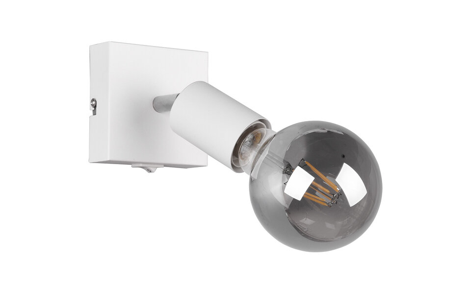 HLW LED Moderne LED Wandspot Trion Zuncka - Mat Wit Aluminium, E27 Fitting, Ideaal als LED Spot en Witte Vloerlamp HLW LED Moderne LED Wandspot Trion Zuncka - Mat Wit Aluminium, E27 Fitting, Ideaal als LED Spot en Witte Vloerlamp