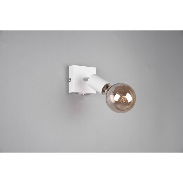 HLW LED Modern LED Wall Spotlight Trion Zuncka - Matte White Aluminum, E27 Fitting, Ideal as LED Spotlight and White Floor Lamp HLW LED Modern LED Wall Spotlight Trion Zuncka - Matte White Aluminum, E27 Fitting, Ideal as LED Spotlight and White Floor Lamp