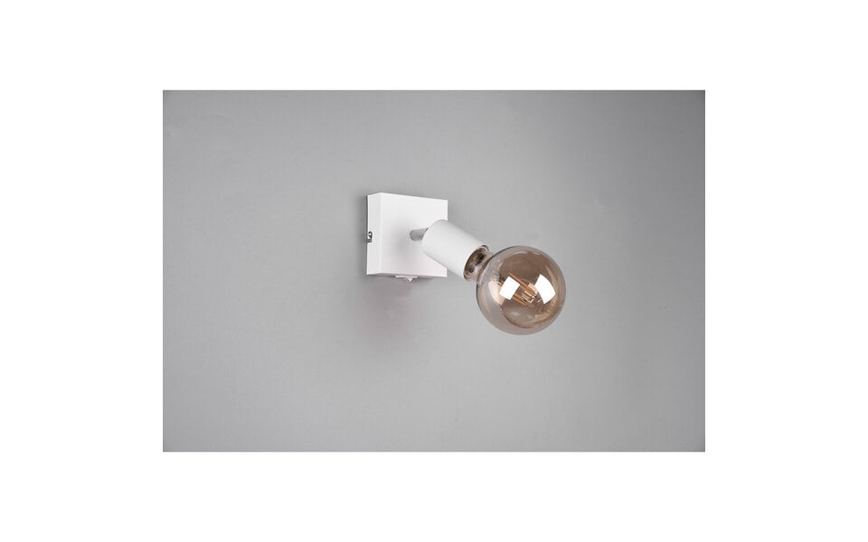 HLW LED Modern LED Wall Spotlight Trion Zuncka - Matte White Aluminum, E27 Fitting, Ideal as LED Spotlight and White Floor Lamp HLW LED Modern LED Wall Spotlight Trion Zuncka - Matte White Aluminum, E27 Fitting, Ideal as LED Spotlight and White Floor Lamp