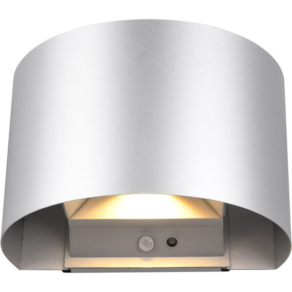 HLW LED LED Wandlamp Tuinverlichting - Metalen Vloerlamp met Sensor, Warm Wit 3000K, 5W LED