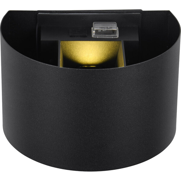 HLW LED LED Wandlamp Tuinverlichting 5W Warm Wit 3000K Met Sensor Mat Zwart Metaal HLW LED LED Wandlamp Tuinverlichting 5W Warm Wit 3000K Met Sensor Mat Zwart Metaal