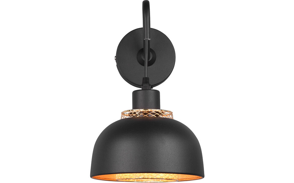 HLW LED LED Wandlamp Trion Palmo - Zwarte Vloerlamp & Wandlamp met E27 Fitting HLW LED LED Wandlamp Trion Palmo - Zwarte Vloerlamp & Wandlamp met E27 Fitting