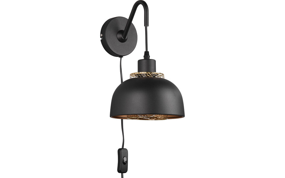 HLW LED LED Wall Lamp Trion Palmo - Black Floor Lamp & Wall Lamp with E27 Fitting HLW LED LED Wall Lamp Trion Palmo - Black Floor Lamp & Wall Lamp with E27 Fitting