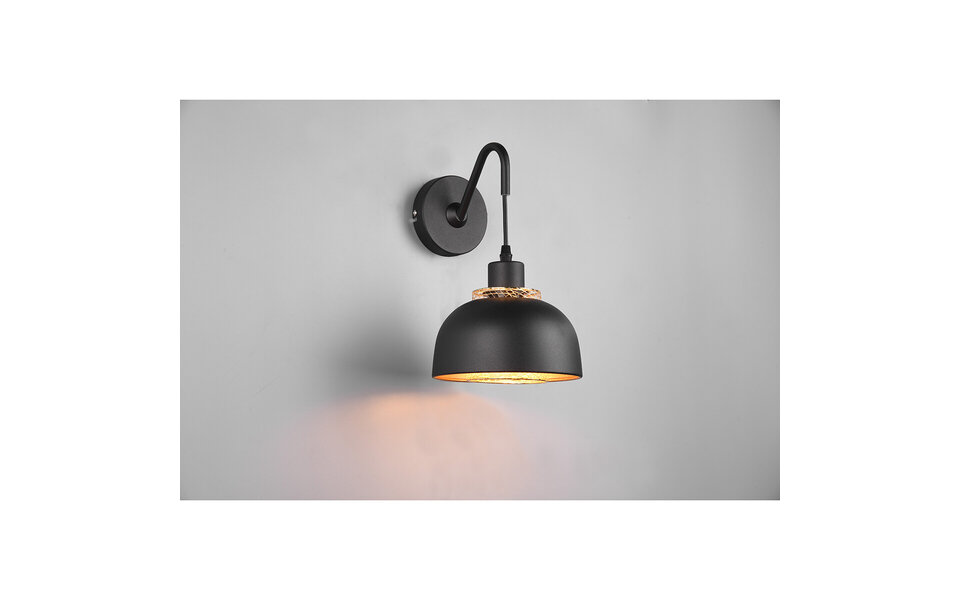 HLW LED LED Wandlamp Trion Palmo - Zwarte Vloerlamp & Wandlamp met E27 Fitting HLW LED LED Wandlamp Trion Palmo - Zwarte Vloerlamp & Wandlamp met E27 Fitting