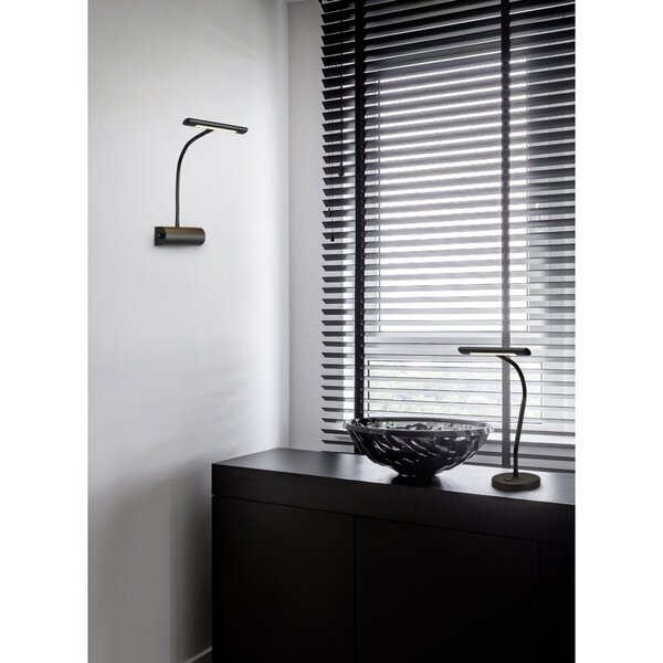 HLW LED Dimbare LED Vloerlamp en Wandlamp Trion Curty - Mat Zwart, Warm Wit 2700K–3000K, 4W LED HLW LED Dimbare LED Vloerlamp en Wandlamp Trion Curty - Mat Zwart, Warm Wit 2700K–3000K, 4W LED