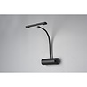 HLW LED Dimmable LED Floor Lamp and Wall Lamp Trion Curty - Matte Black, Warm White 2700K–3000K, 4W LED HLW LED Dimmable LED Floor Lamp and Wall Lamp Trion Curty - Matte Black, Warm White 2700K–3000K, 4W LED