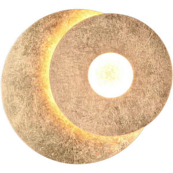 HLW LED LED Wandlamp Trion Marina - Gouden Metalen Vloerlamp 6W Warm Wit 3000K HLW LED LED Wandlamp Trion Marina - Gouden Metalen Vloerlamp 6W Warm Wit 3000K