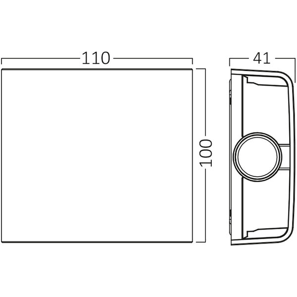 HLW LED LED Wandlamp Brinton Victo - Wit, Waterdicht IP65, 2W Warm Wit 2700-3000K, Beam Angle Verstelbaar HLW LED LED Wandlamp Brinton Victo - Wit, Waterdicht IP65, 2W Warm Wit 2700-3000K, Beam Angle Verstelbaar