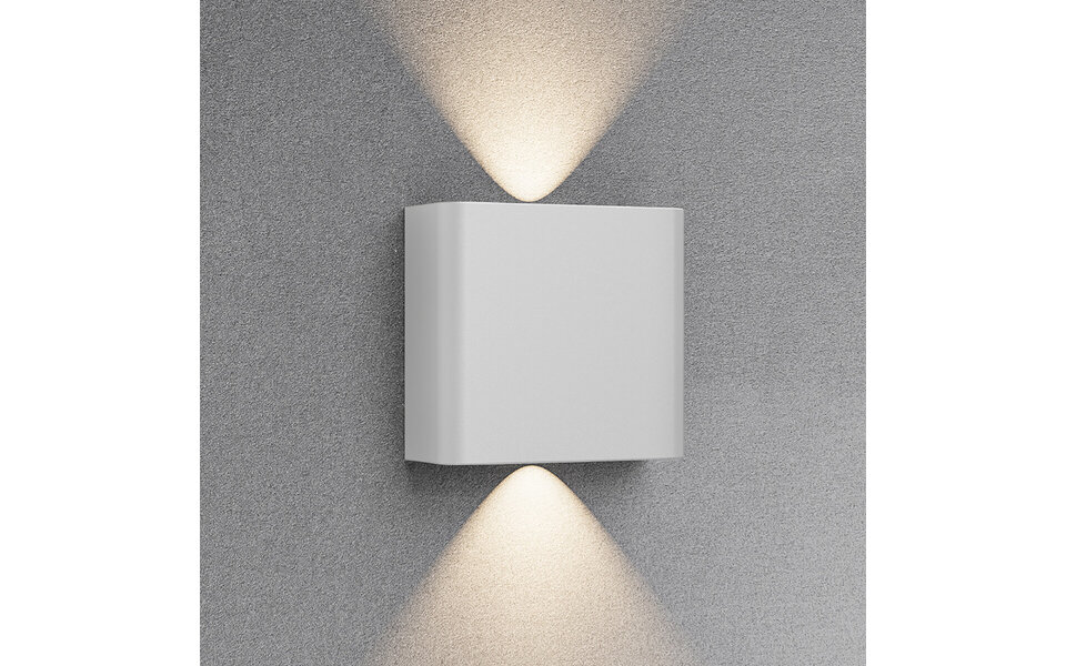 HLW LED LED Wall Light Brinton Victo - Waterproof IP65, 2W LED, Adjustable Beam Angle, Cool White 6000K