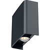 LED wandlamp | 2W | 4000K (neutraal) | IP65 | Up-/Down | Antraciet LED wandlamp | 2W | 4000K (neutraal) | IP65 | Up-/Down | Antraciet