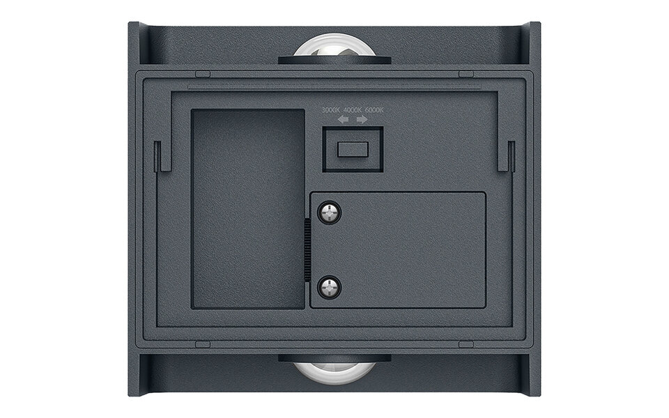 HLW LED LED Wall Light Brinton Victo - Waterproof IP65, 2W LED, Neutral White, Adjustable Beam Angle