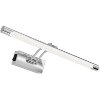 LED wall lamp | 8W | 6000K | 700 lm | Tiltable | Chrome