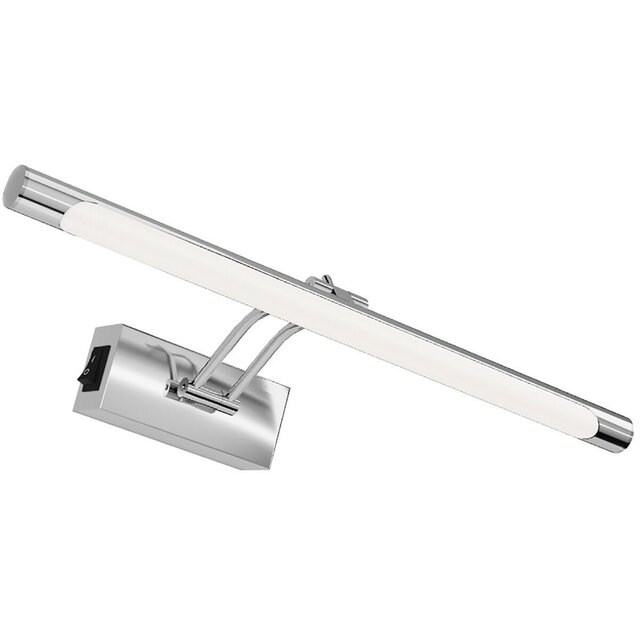 LED wandlamp | 8W | 6000K | 700 lm | Kantelbaar | Chroom Verlichting per ruimte