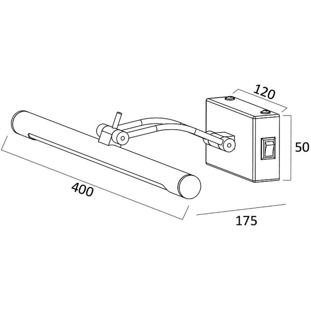HLW LED Moderne Verstelbare LED Vloerlamp 8W - Witte Vloerlamp met Koud Wit 6000K Licht