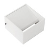 LED wall lamp | 8W | 4200K natural white | Square | Matte white